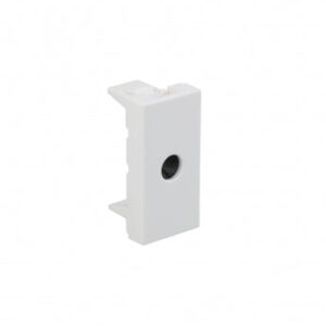 Legrand 573433 - Cord Outlet With 8 Mm Diameter - 1 Module, Arteor Square White Mechanisms - I-573433