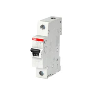 ABB MCB 10 Amp 1P Single Pole SP 10kA Breaking Capacity BC C Curve 240V/415V AC SB201 M-C6 Type - I-1SYS271012R0064
