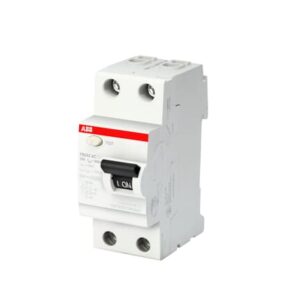 ABB RCCB 40 Amp 2P Double Pole DP 30 mA Residual Current FB202 AC-40/0.03 Type - I-1SYF202015R1400