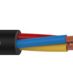Polycab 1.5 Sqmm, 3 Core, Copper Class 5/Flexible, PVC Type D, Multicore Flexible Cable - Black - I-1.5PX3CFLX100