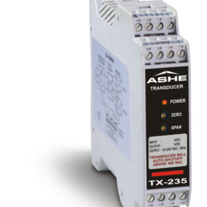 Ashe Controls Signal Isolator (DC Voltage to DC Voltage) -235-V - I-TX-235-V